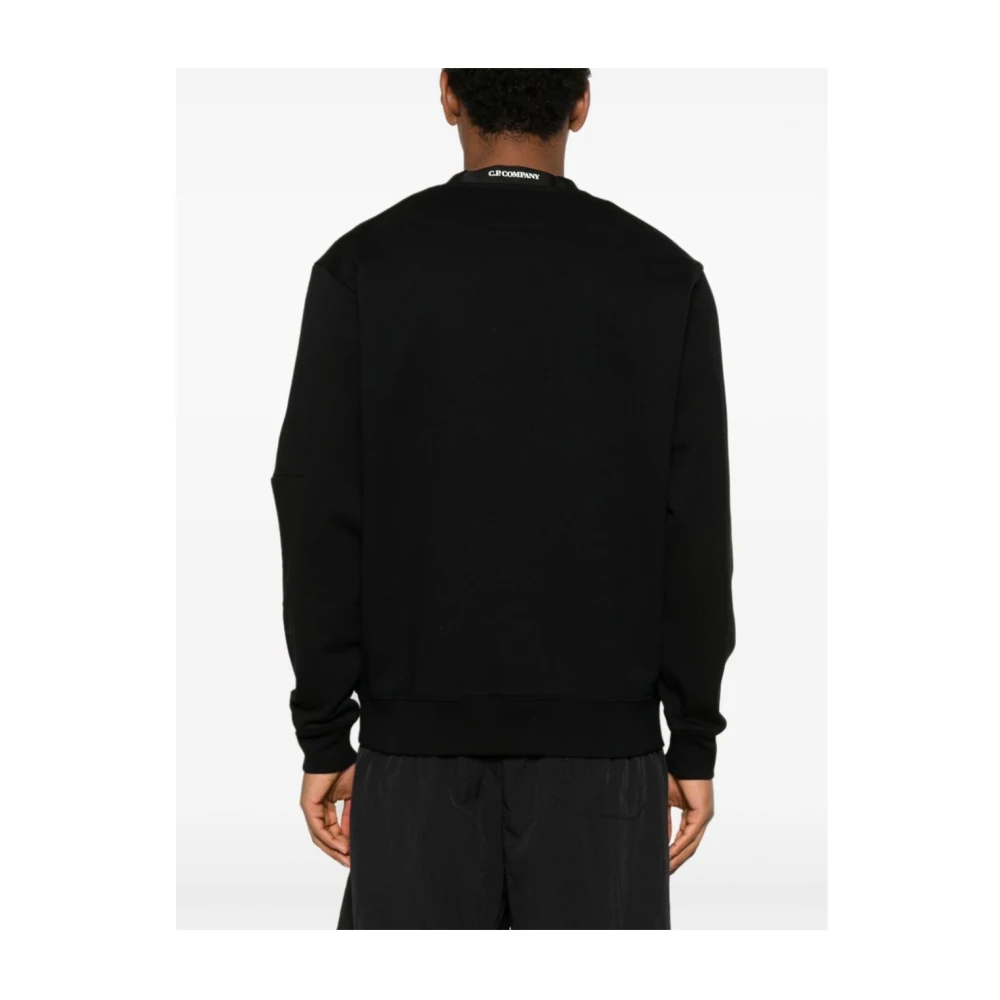 C.P. Company Gebreide Sweatshirt Stijl 999 Black Heren