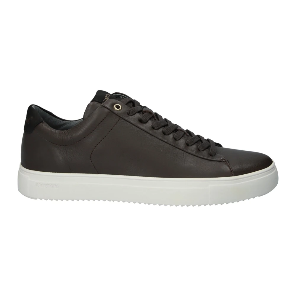 Blackstone Roger LOW Sg30 Dark Sneaker Heren Schoenen Bruin