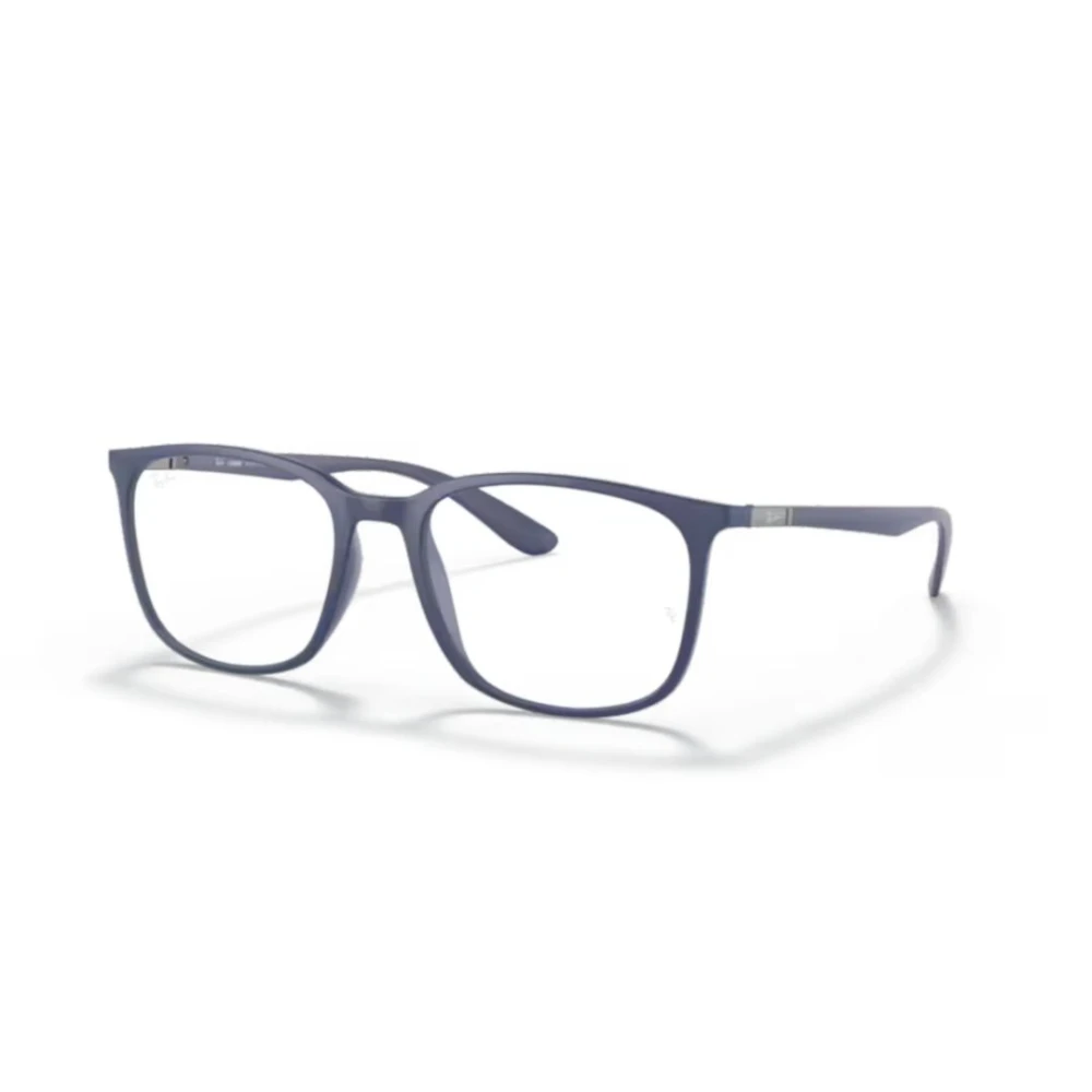Ray-Ban , Glasses, Unisex, Blue, 54 Mm, Rx7199 Geometric Frame
