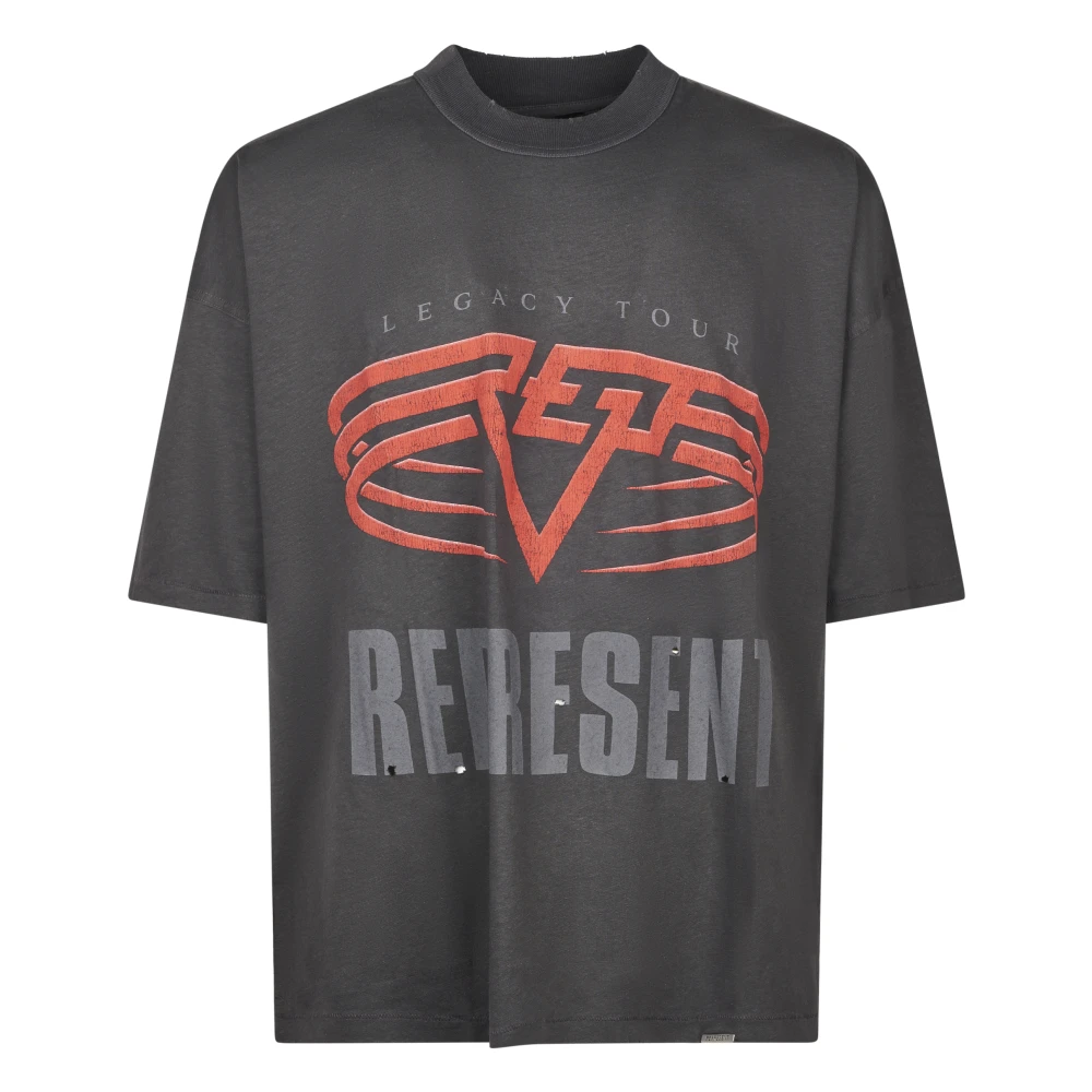 Represent Men's Black T-Shirts, S, Reversible Living Legacy Tour T-Shirt