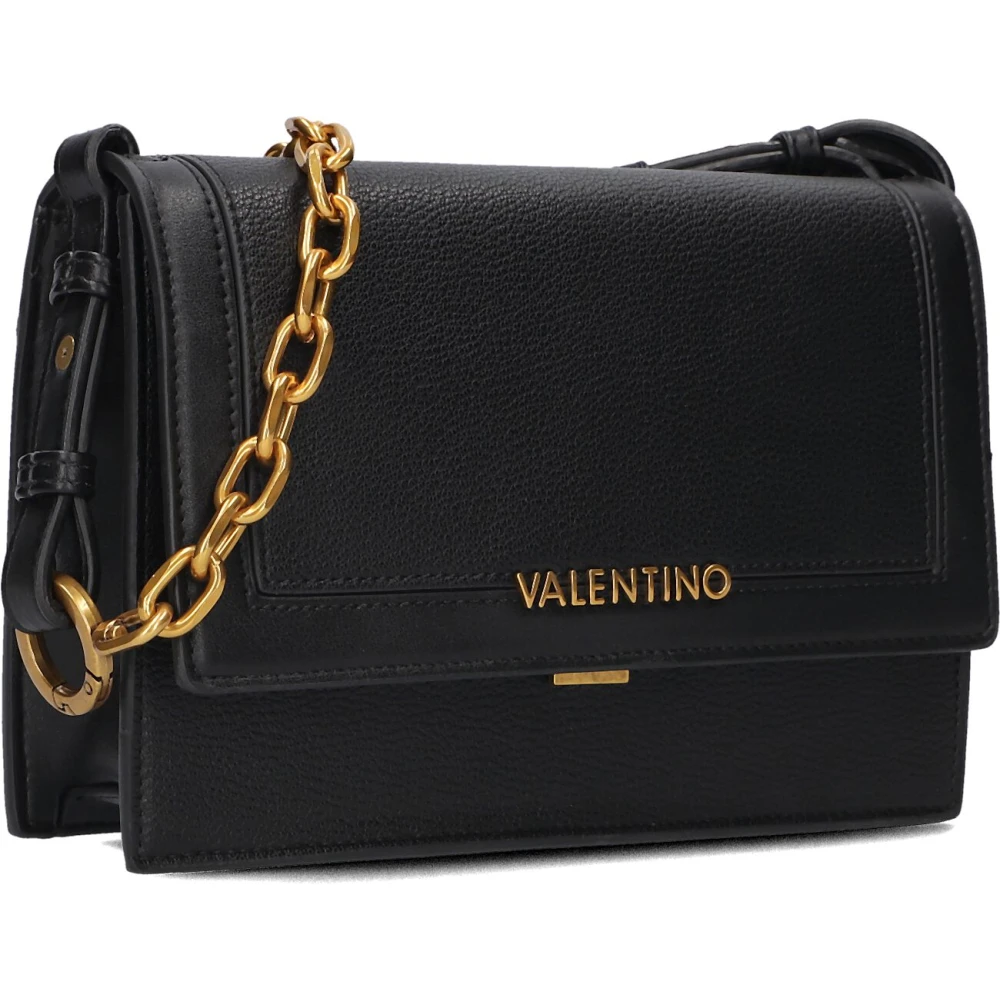 Valentino by Mario Valentino Zwarte Flap Tas voor Vrouwen Black Dames