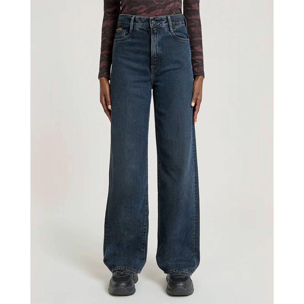 G-Star High Loose Deck Jeans Blue Dames
