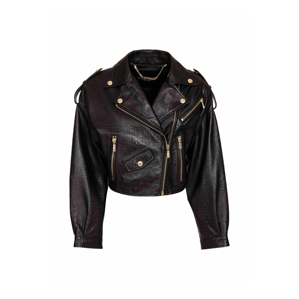 Jackets > Leather Jackets - - Just Cavalli - Modalova