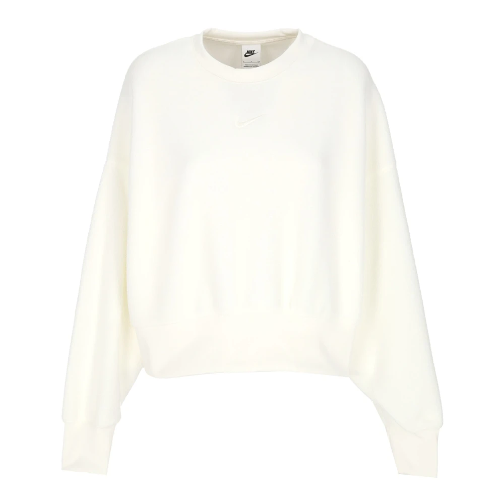 Nike Sportswear Crewneck Sweatshirt Mod Crop Beige Dames