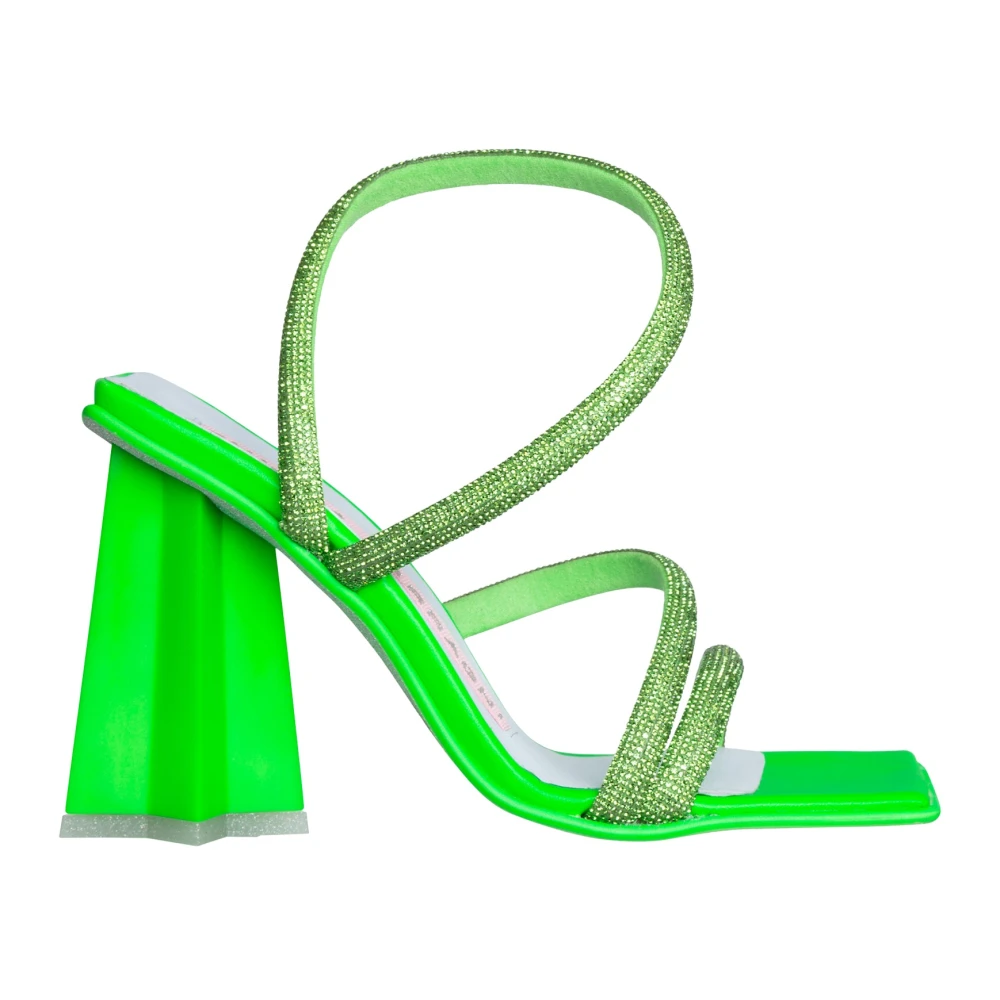 Chiara Ferragni Collection High Heel Sandals, Female, 6 Uk, Heeled Sandals Green