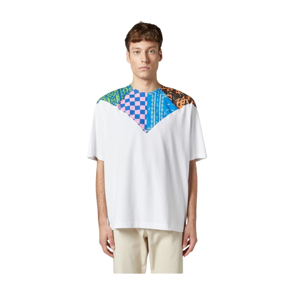 Marcelo Burlon Katoenen T-shirt White Heren