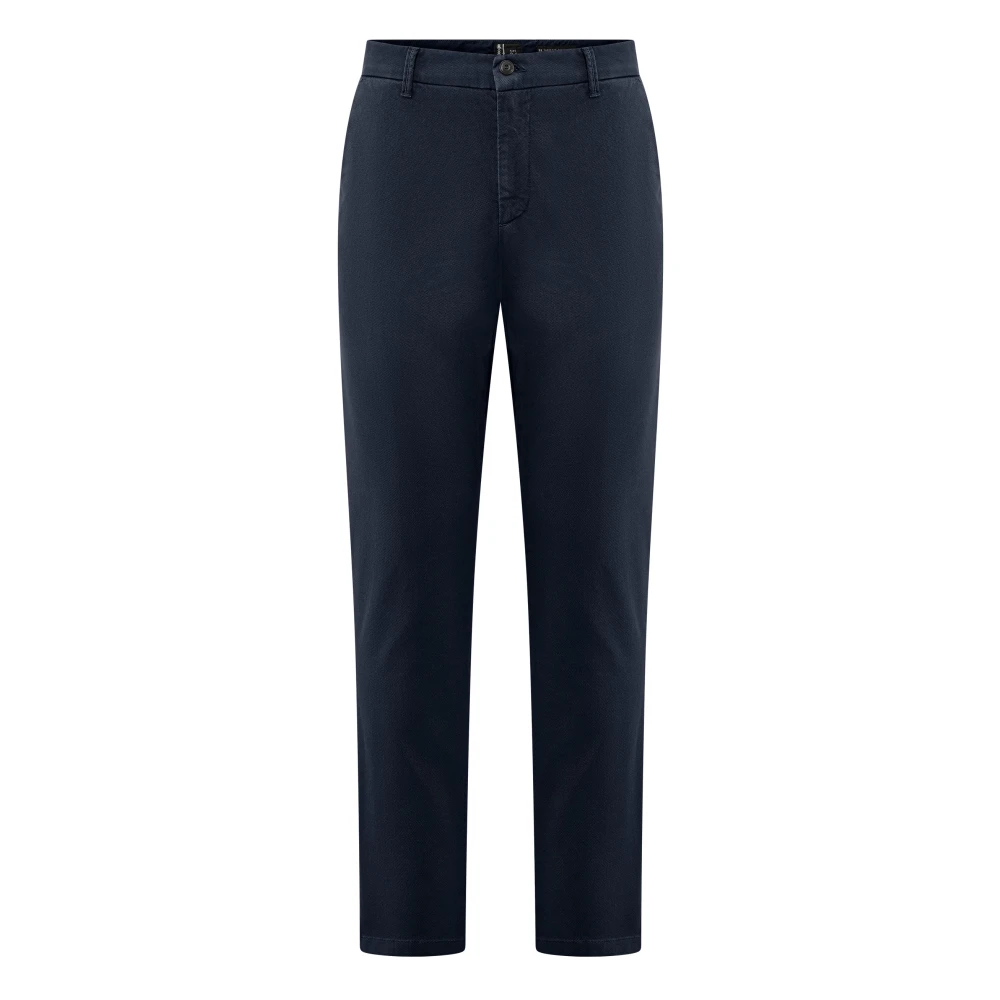 Bomboogie Herr Blå Byxor W29, Bomull, Slim-Fit Chino Byxor