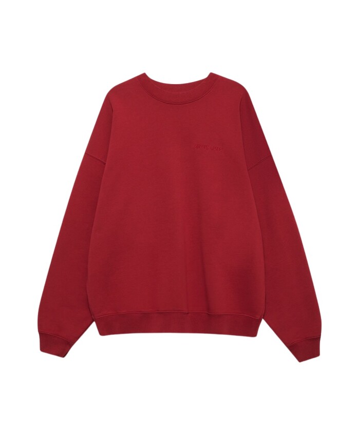 red-oversized-round-neck-sweatshirt
