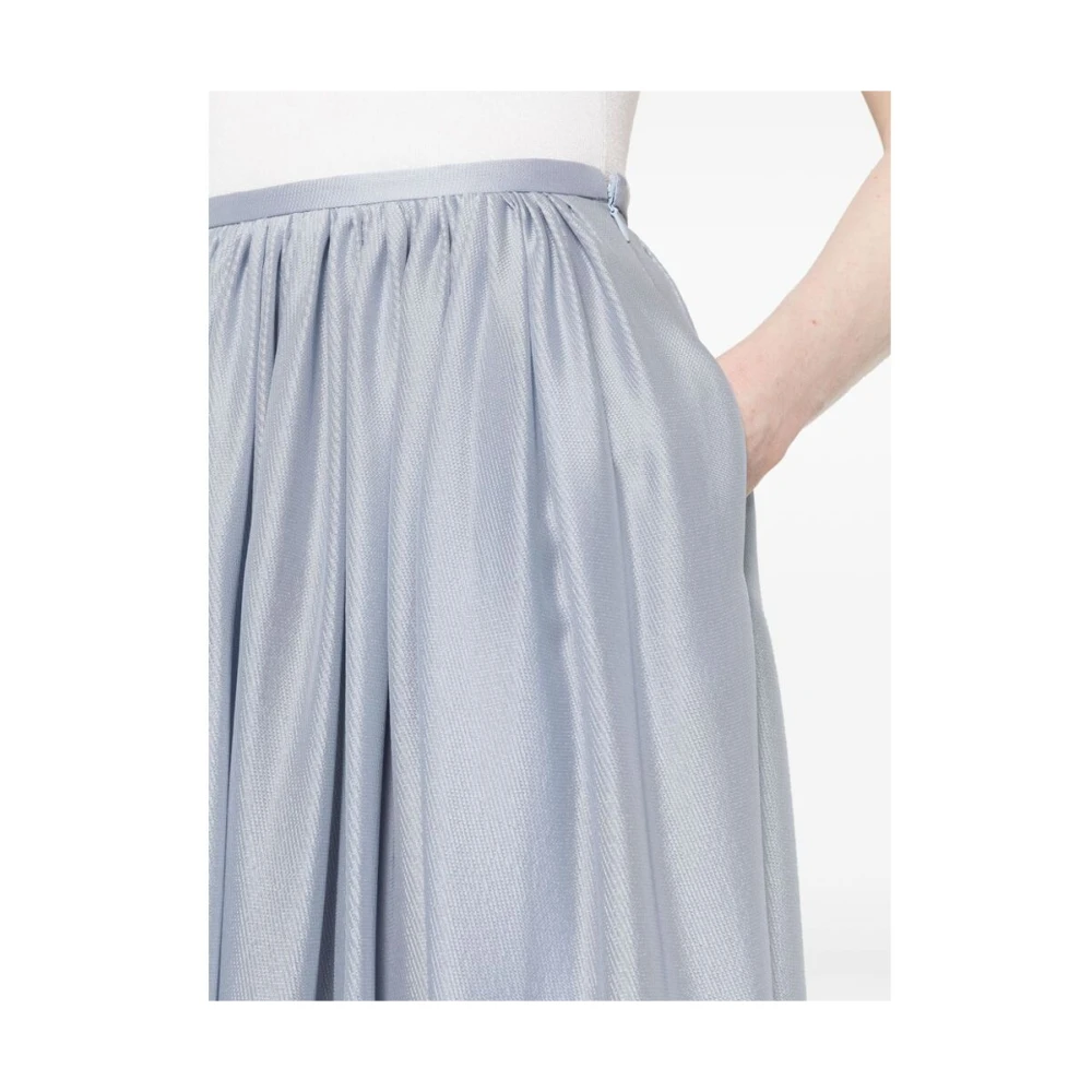 Giorgio Armani Maxi Skirts Blue Dames