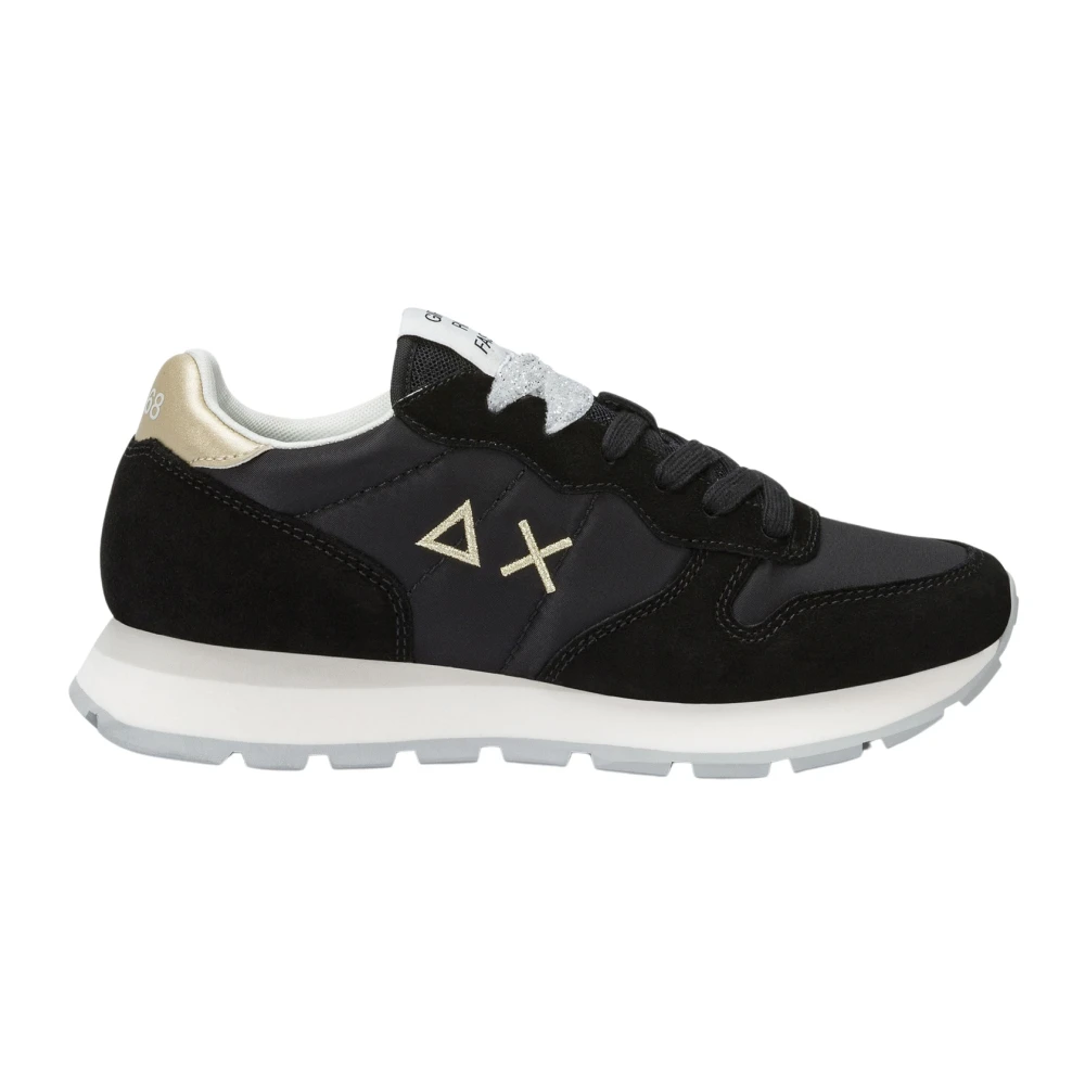Sun68 Ally Solid Casual Sneakers Dames Schoenen Zwart