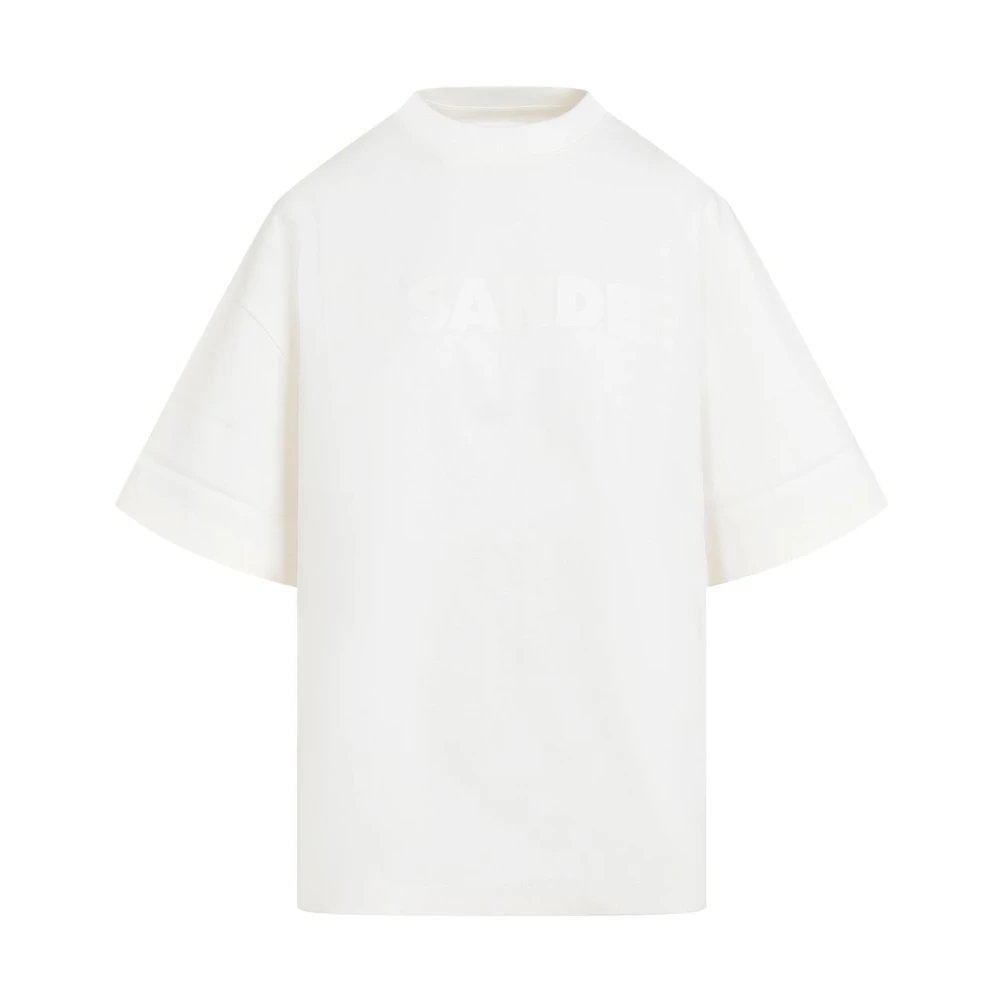 Jil Sander Hombre Blanco - Camiseta Oversize De Algodón - Tops - M