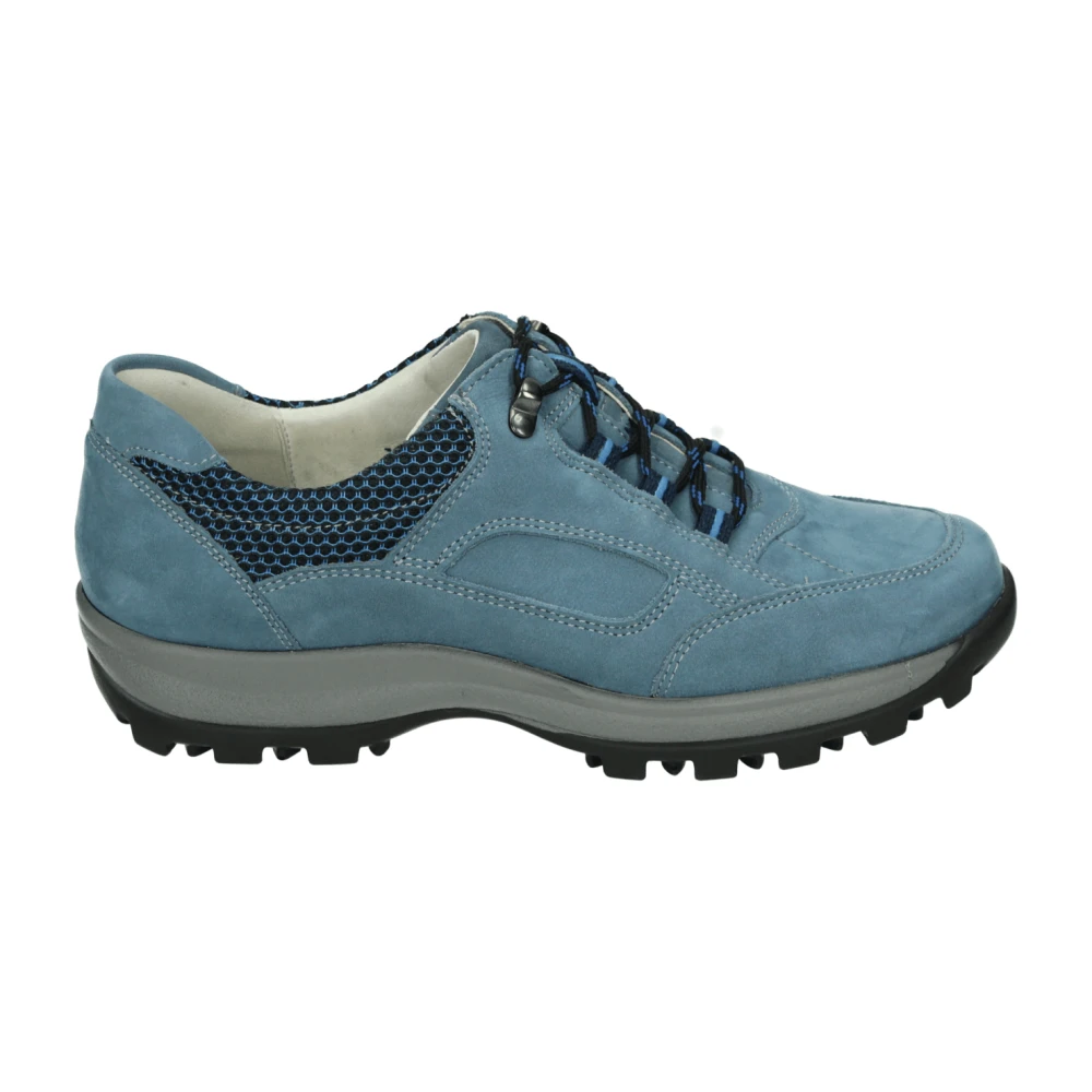 Waldläufer Sportieve Lage Schoenen Lichtblauw Holly Dames Schoenen