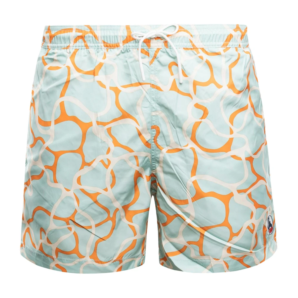 Jott Heren Zwembroek Biarritz Groen Polyester Multicolor Heren