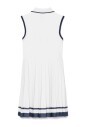 whitebambina-pique-dress-with-pleated-skirt