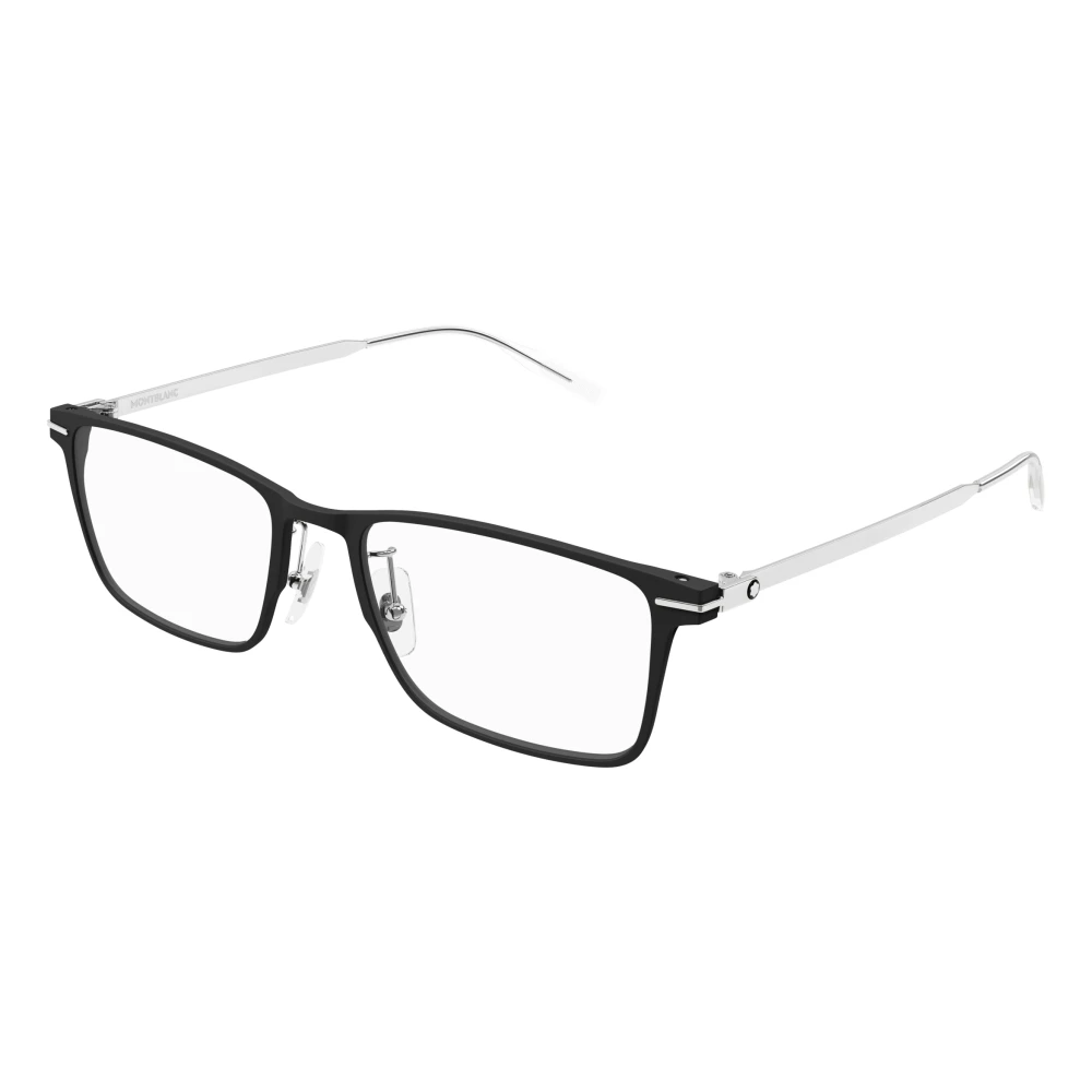 Montblanc Men's Black Glasses, 56 Mm, Stylish Eyeglasses