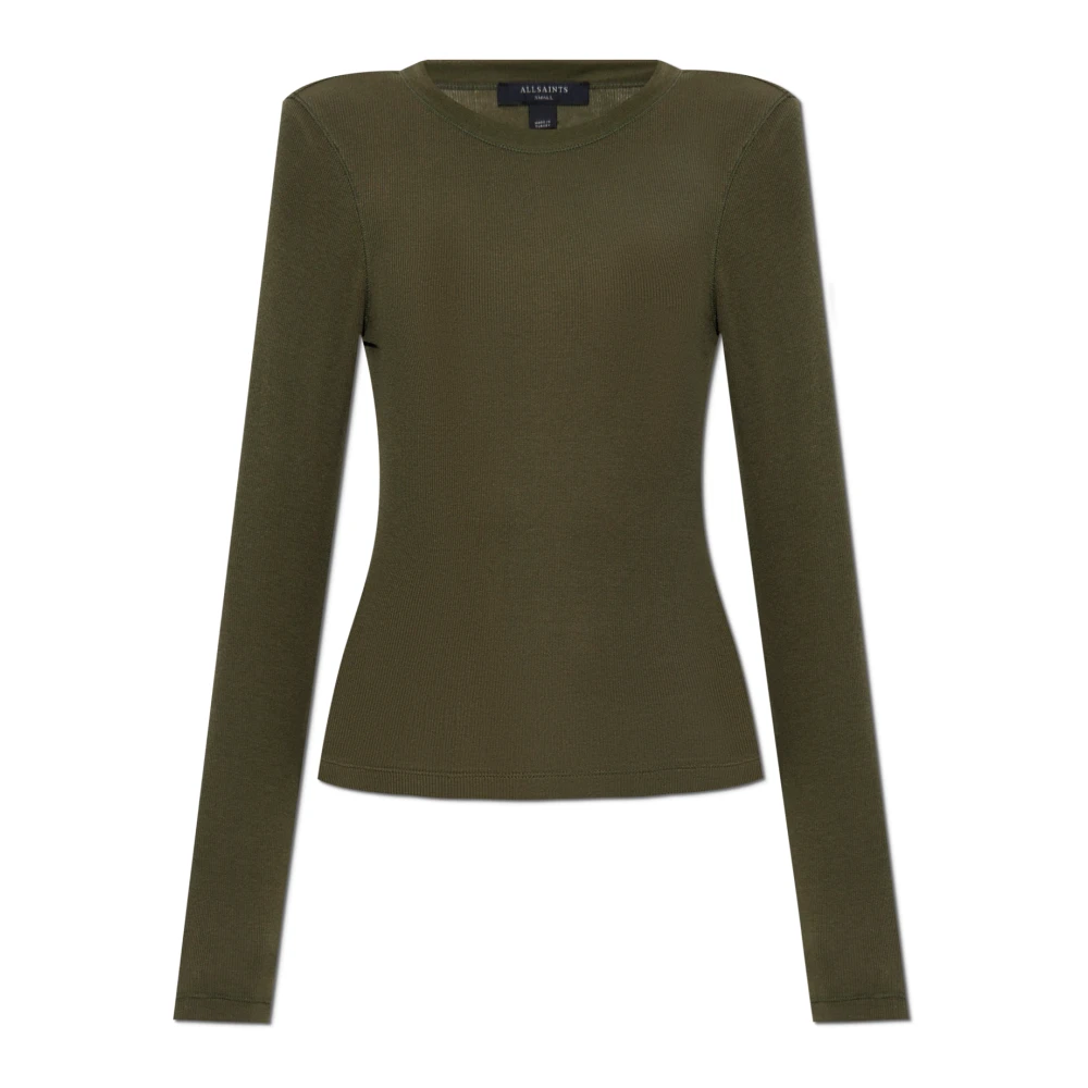 AllSaints Top 'Bec' Green Dames