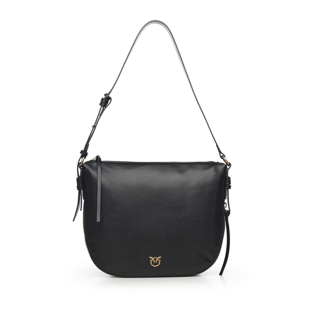 Pinko Donna Nero - Borsa A Tracolla In Pelle - Bags - One Size