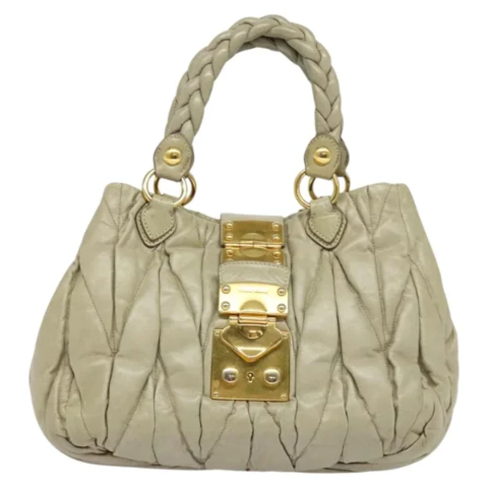 Pre-owned > Pre-owned Bags > Pre-owned Handbags - - Miu Miu Pre-owned - Modalova