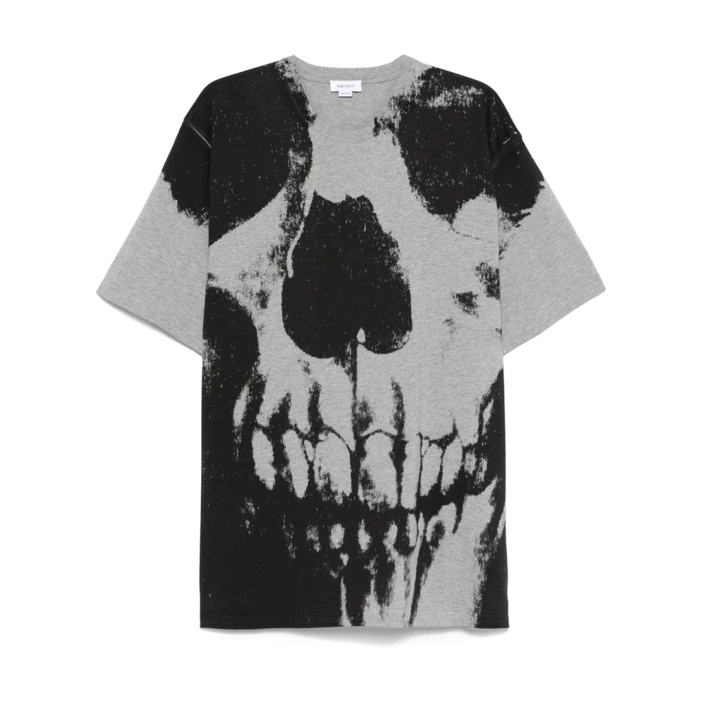 Alexander mcqueen Grijze T-shirts en Polos Gray Heren