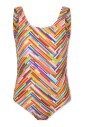 maillot-de-bain-multicolore-a-motif-chevron