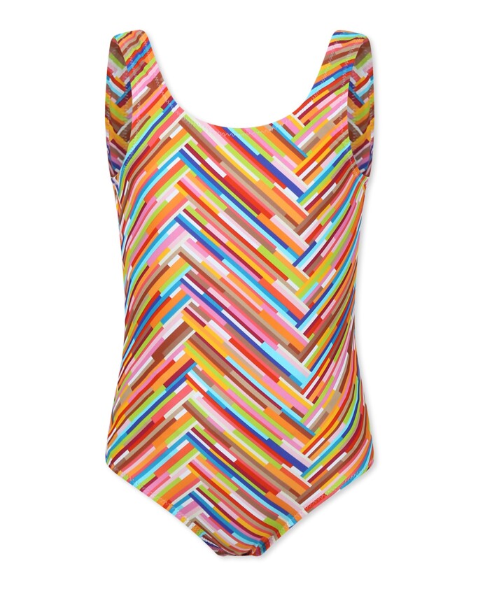 maillot-de-bain-multicolore-a-motif-chevron
