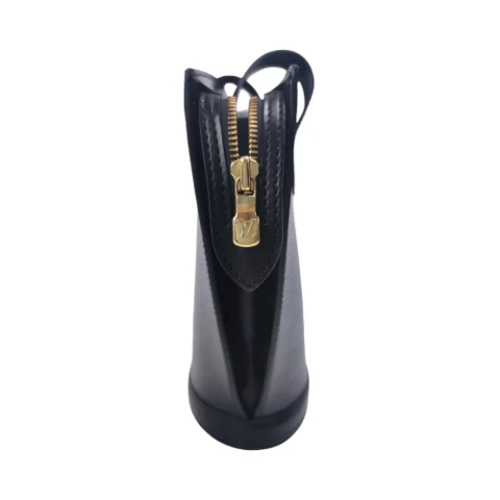 Louis Vuitton Vintage Pre-owned Leather louis-vuitton-bags Black Dames