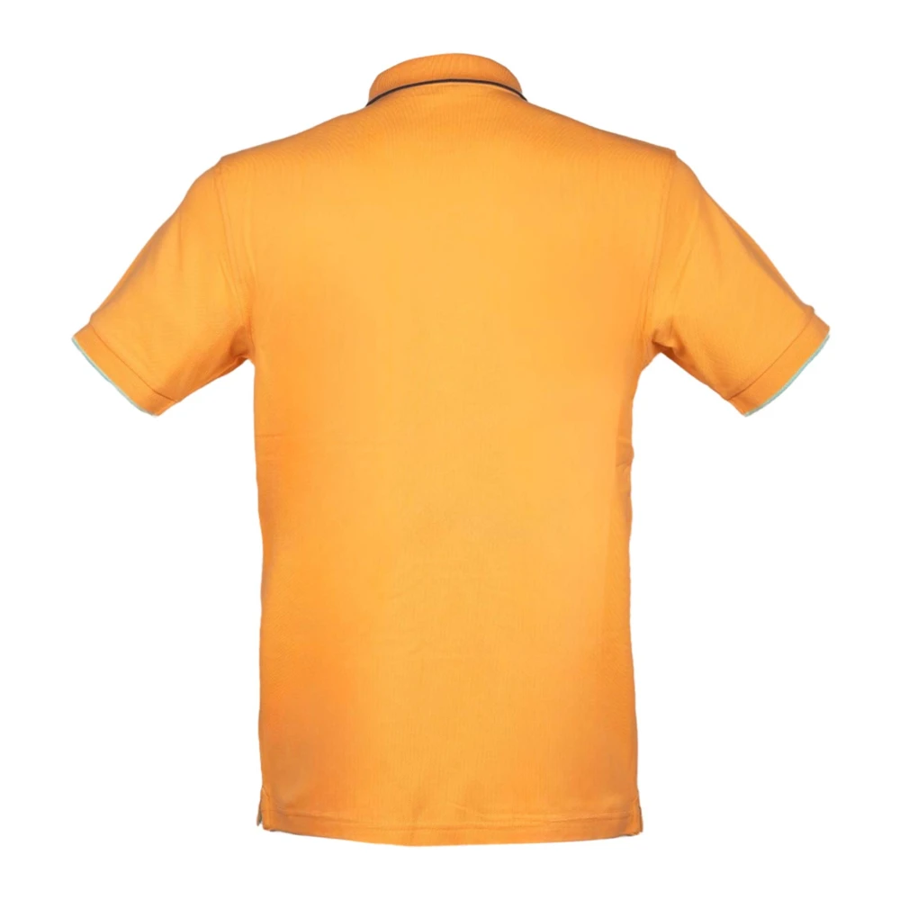 Sun68 Polo Shirts Orange Heren