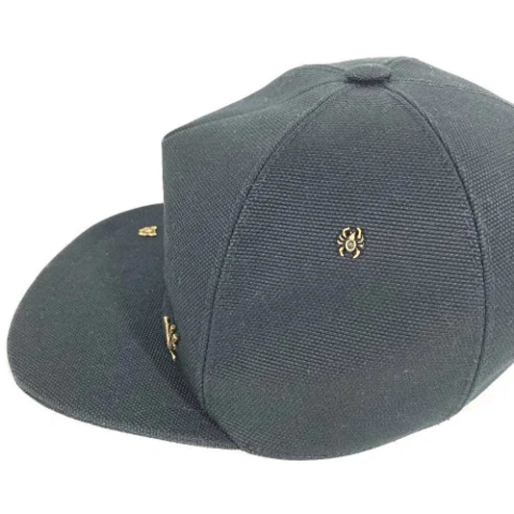 Louis Vuitton Vintage Pre-owned Cotton hats Black Dames