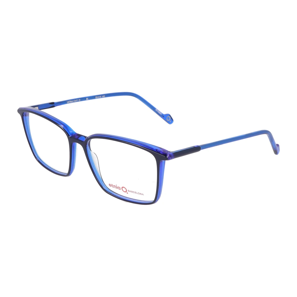 Etnia Barcelona Blauwe Ultralight Optisch Montuur Blue Unisex