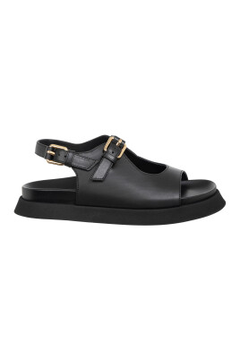 adjustable-buckle-sandals-solid-color