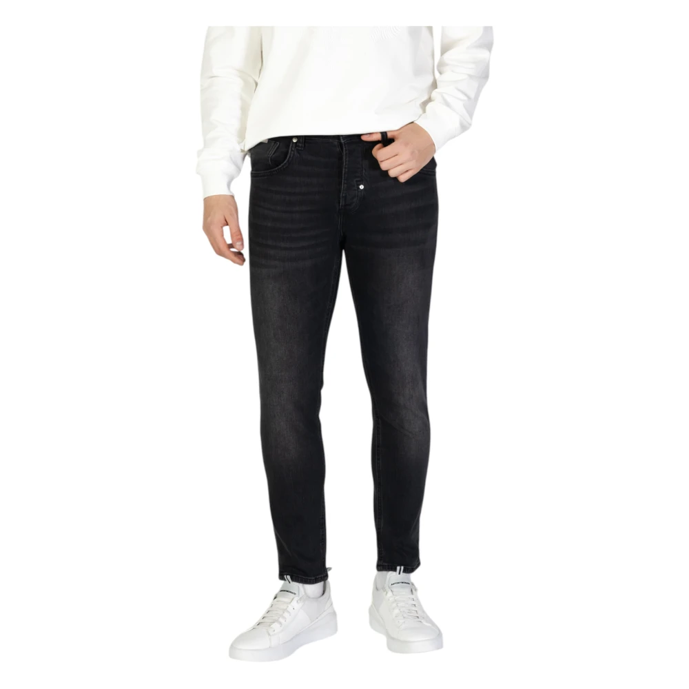 Antony Morato Slim Fit Katoen-Blend Jeans Collectie Black Heren