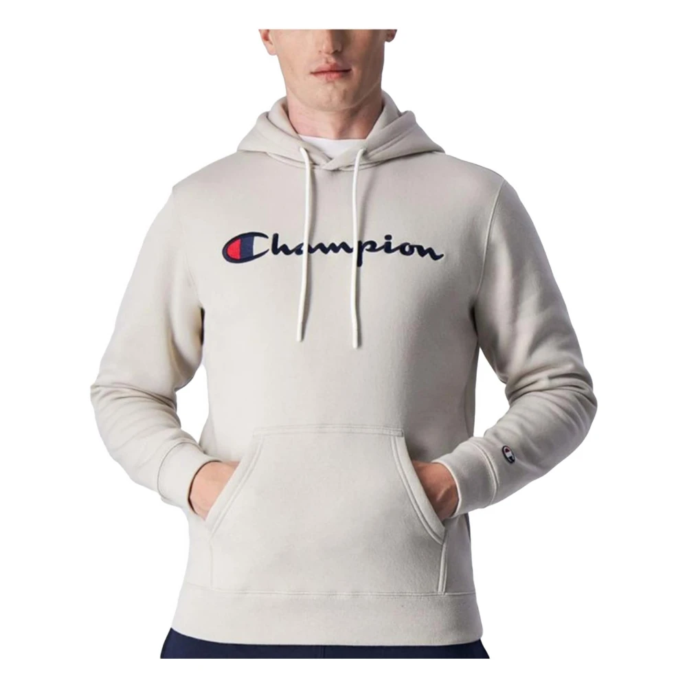 Champion Hoodie Beige Heren