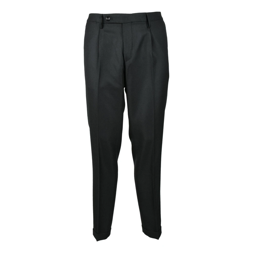 Michael Coal Wolmix Stijlvolle Broek Black Heren