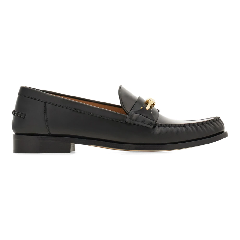 Ferragamo Women's Black Nero Harry Loafers - Loafers - 3 Uk - Shoes