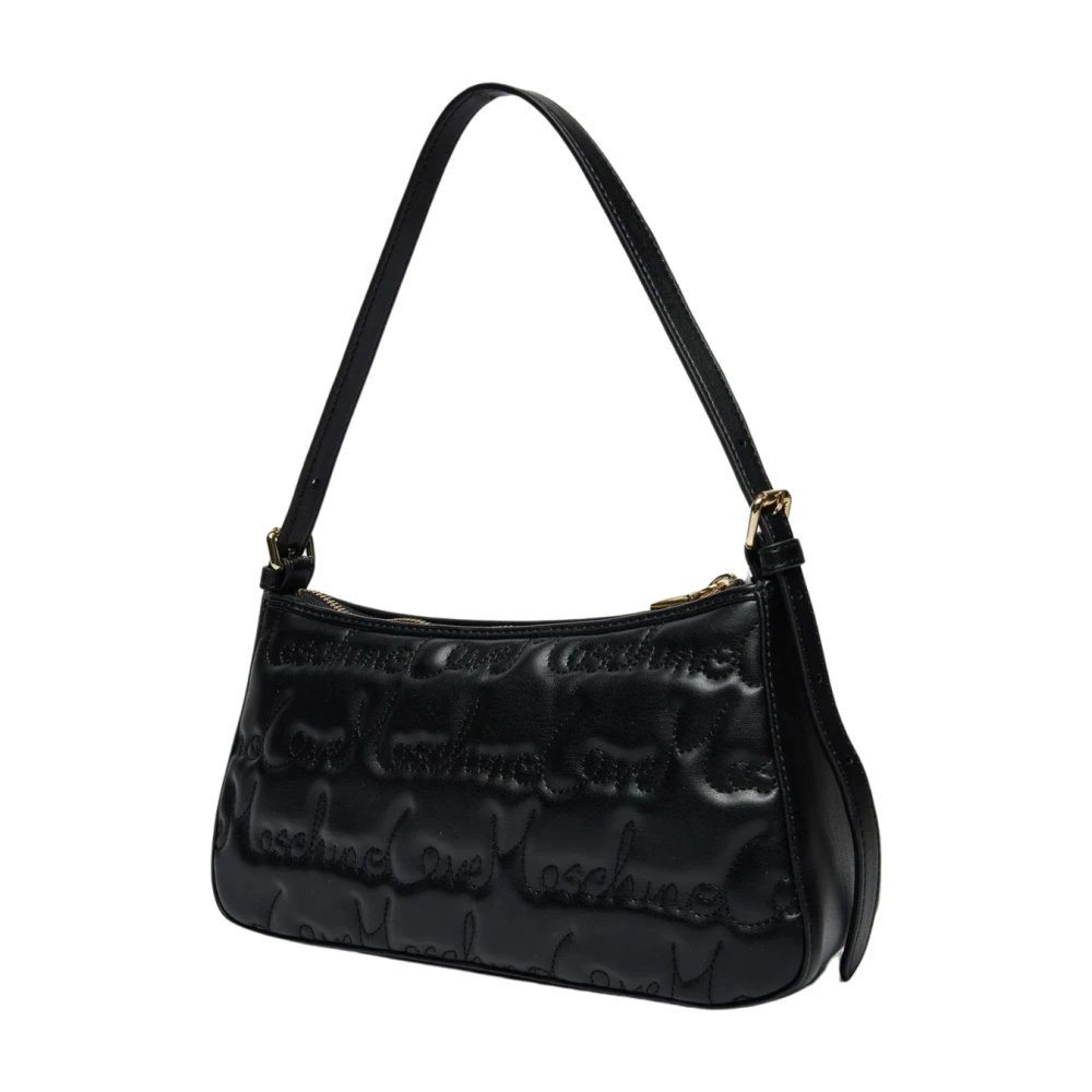 Love Moschino Zwarte PU Schoudertas Jc4126Pp1Llj Black Dames