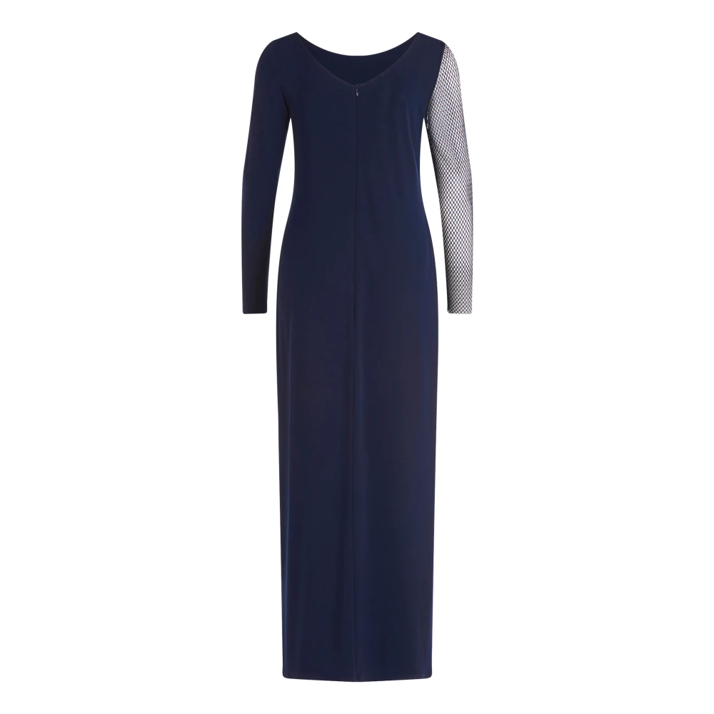 Vera Mont Glinsterende Avondjurk Blue Dames