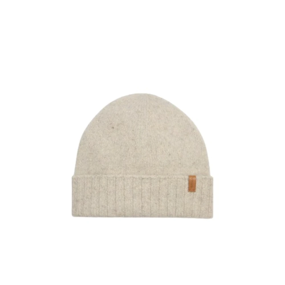 Vince Kasjmier Jersey Beanie havermeel Beige Dames