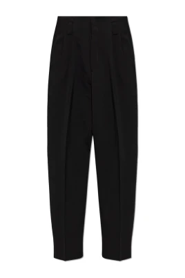 Stretch Wool Tailored Pants