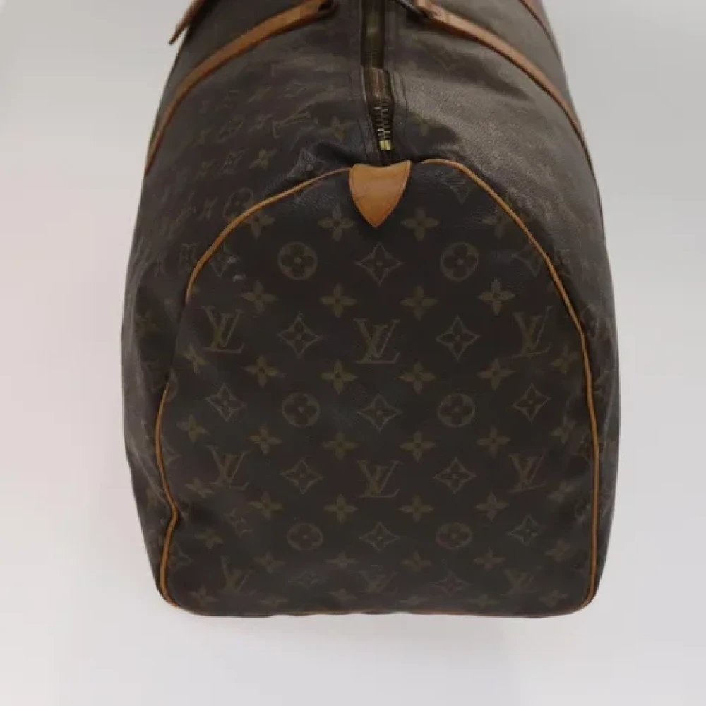 Louis Vuitton Vintage Pre-owned Canvas travel-bags Brown Dames