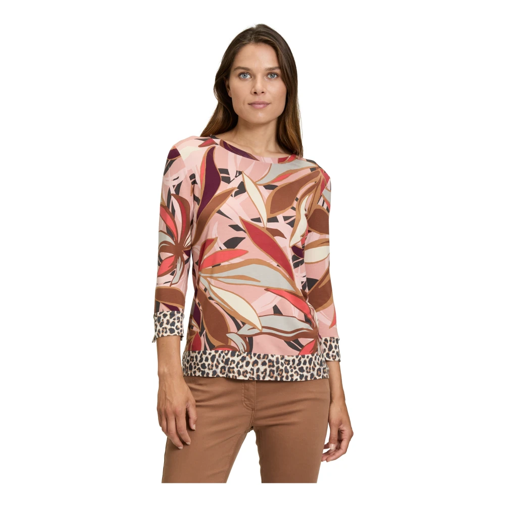 Betty Barclay Bloemenprint Basic Shirt Multicolor Dames