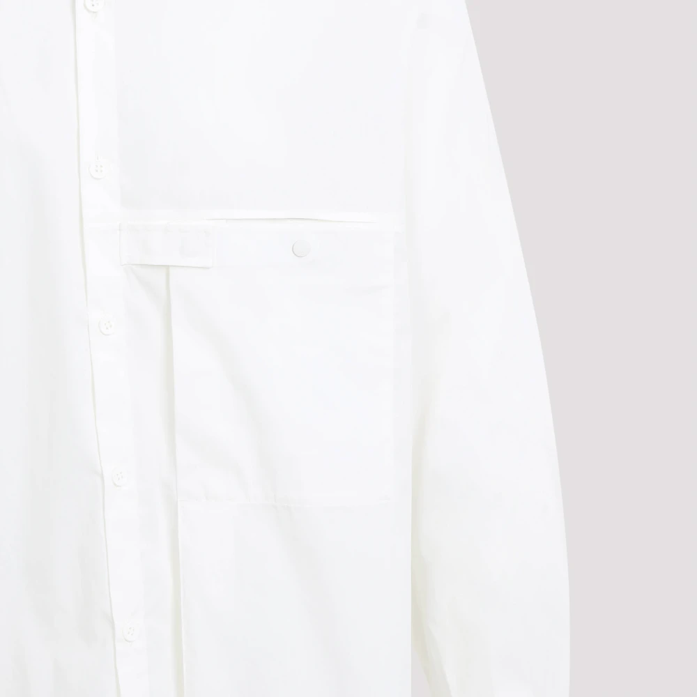 Y-3 Wit Overhemd voor Mannen White Heren