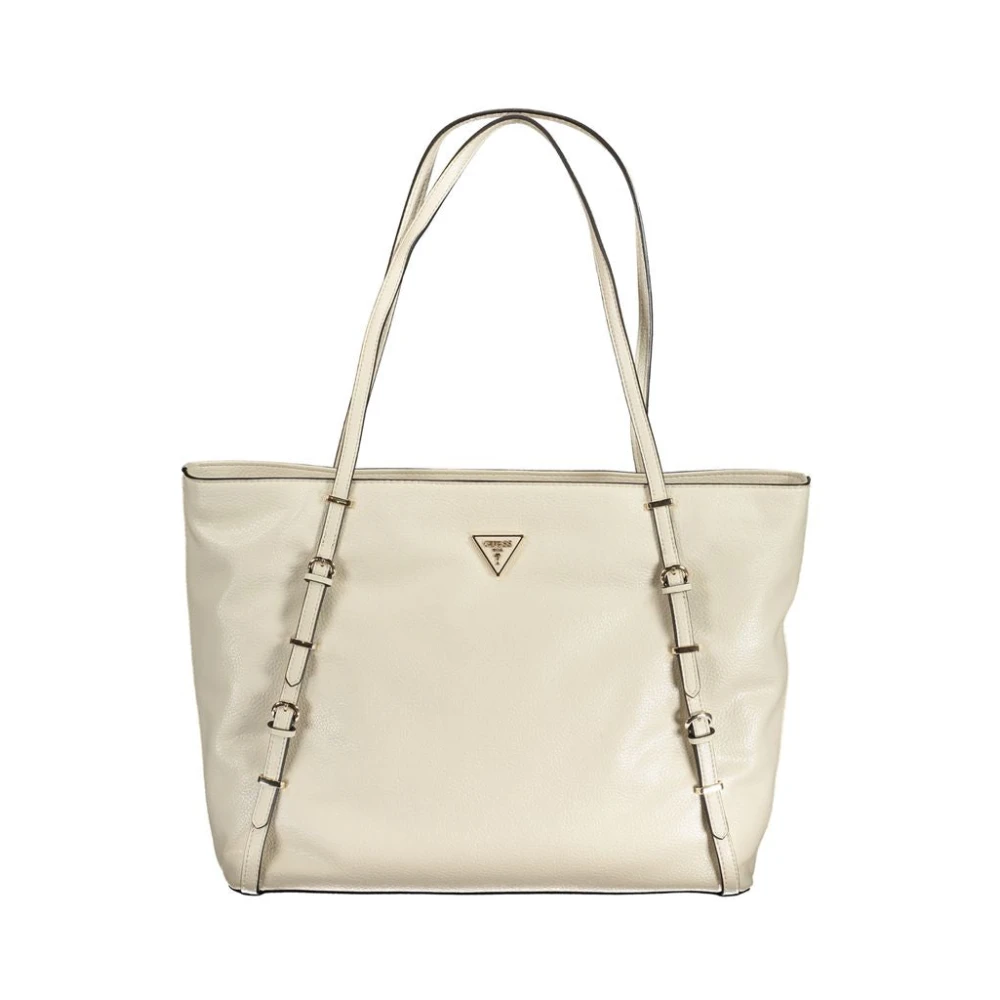 Guess Beige Handtas van Polyethyleen Beige Dames