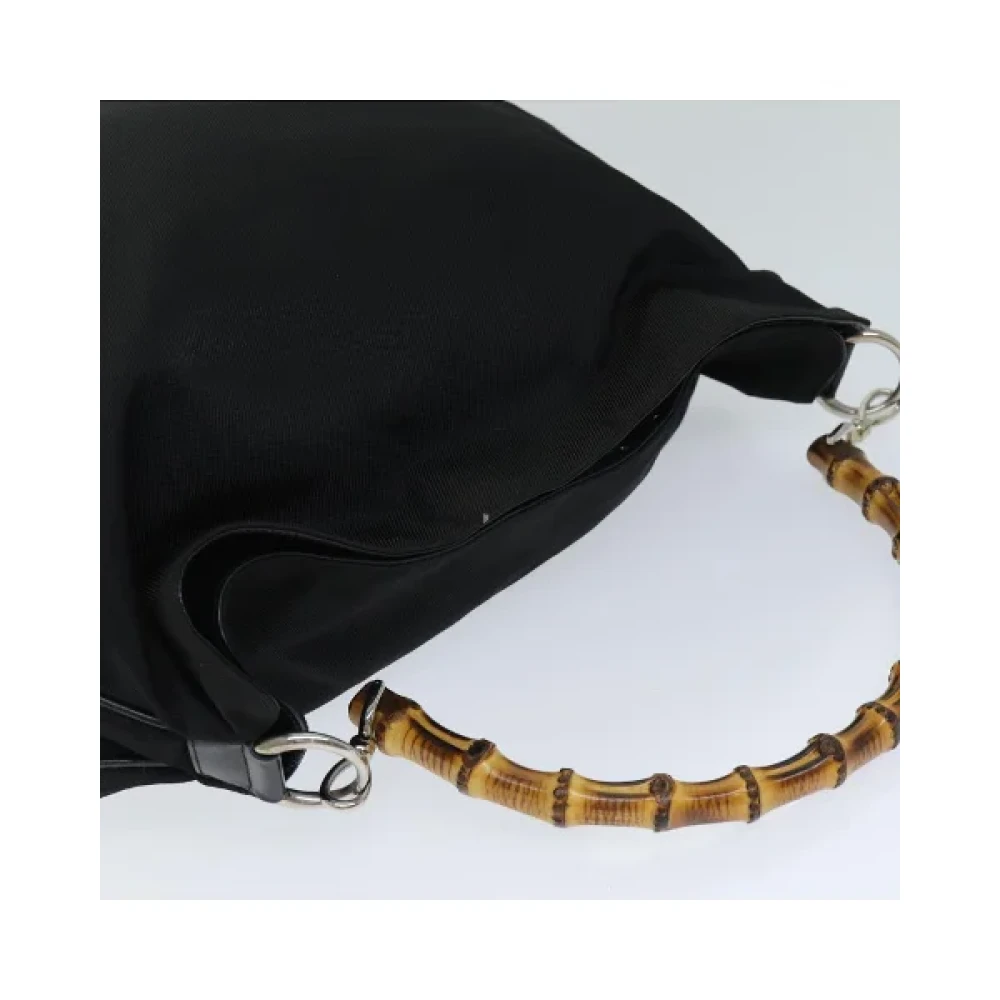 Gucci Vintage Pre-owned Nylon gucci-bags Brown Dames