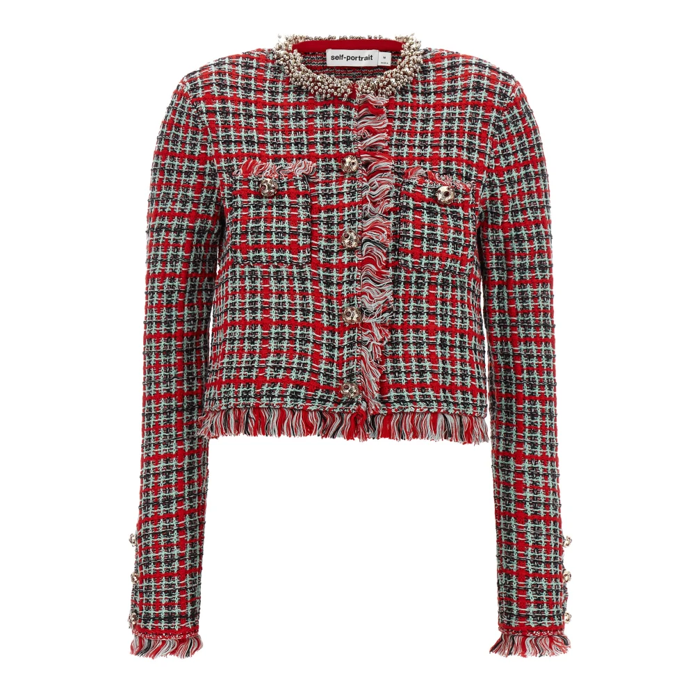 Self Portrait Donna Multicolor - Giacca Corta - Jackets - E - M
