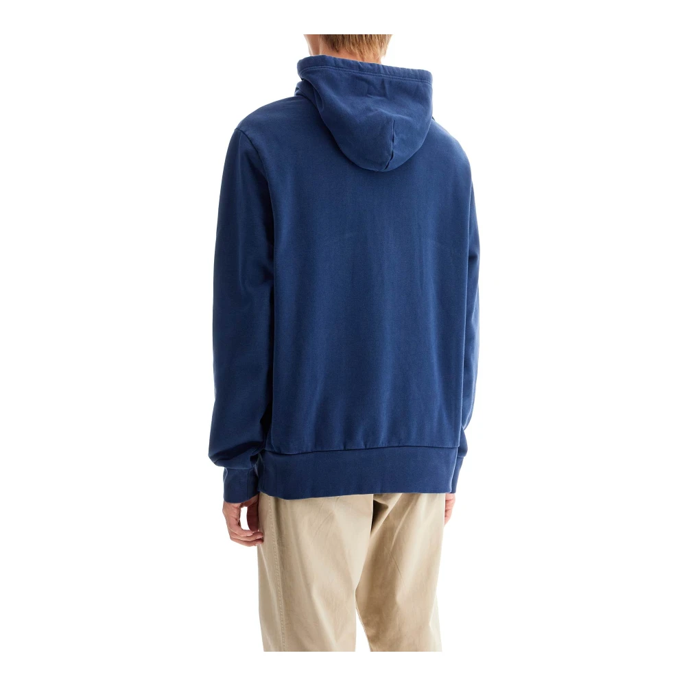 Polo Ralph Lauren Hoodie met geborduurde pony Blue Heren