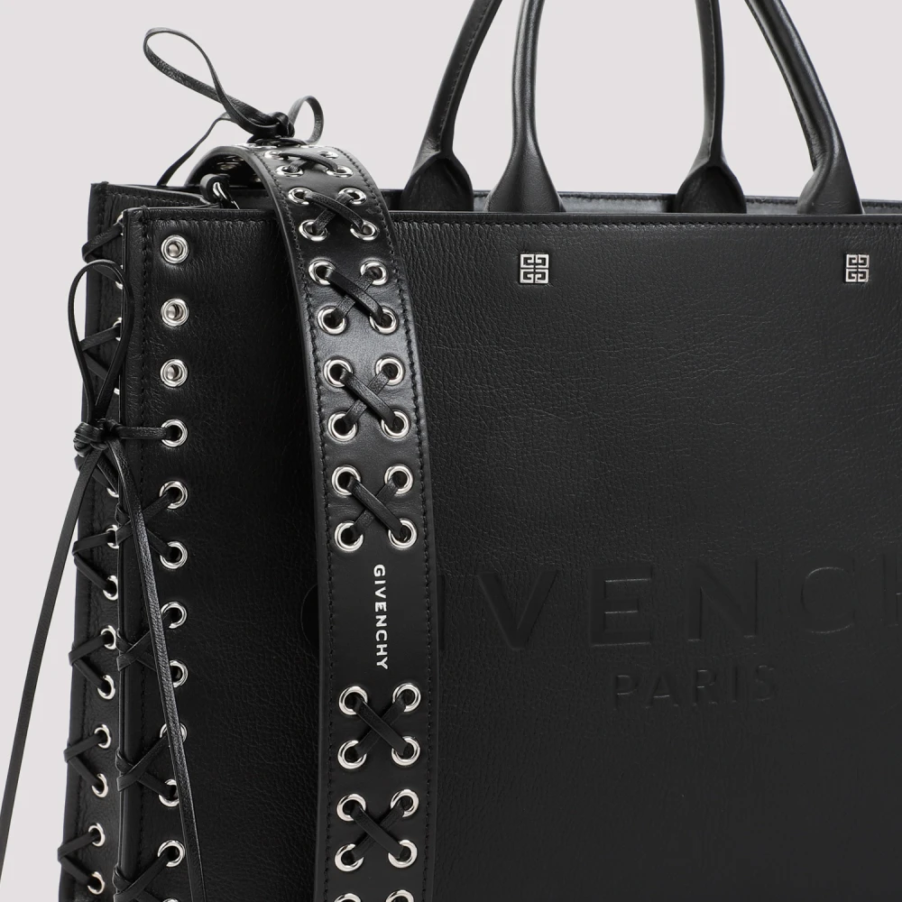 Givenchy Zwarte Medium Tote Tas Black Dames