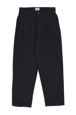 black-pleated-long-trousers-lightweight-fabric