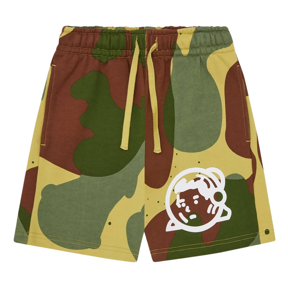 Billionaire Multicolor Shorts, Male, 10 Y, All Over Space Camo Sweat Shorts