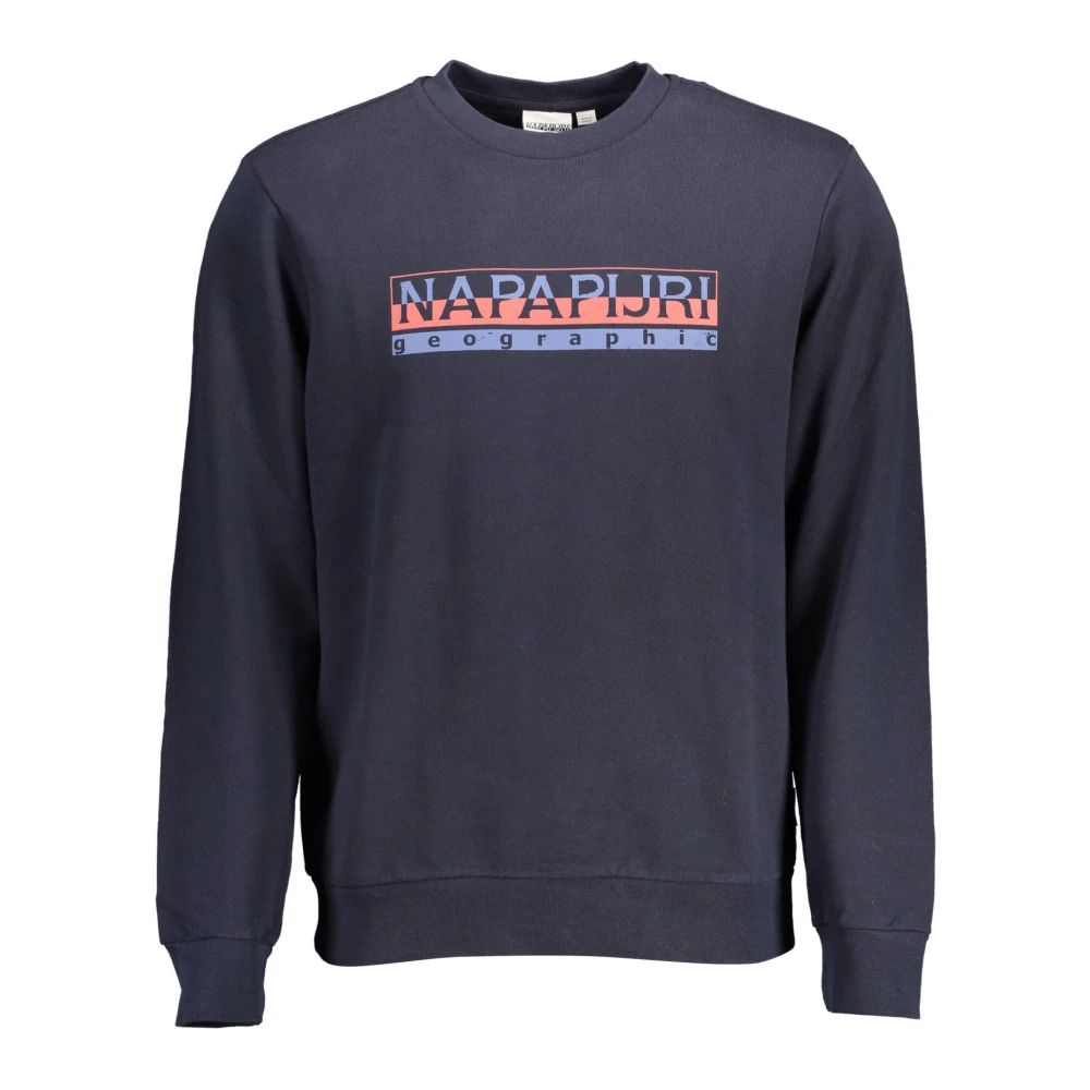 Napapijri Blue Clothing - Male - Sweatshirts - 2XL - Sweatshirts & Hoodies