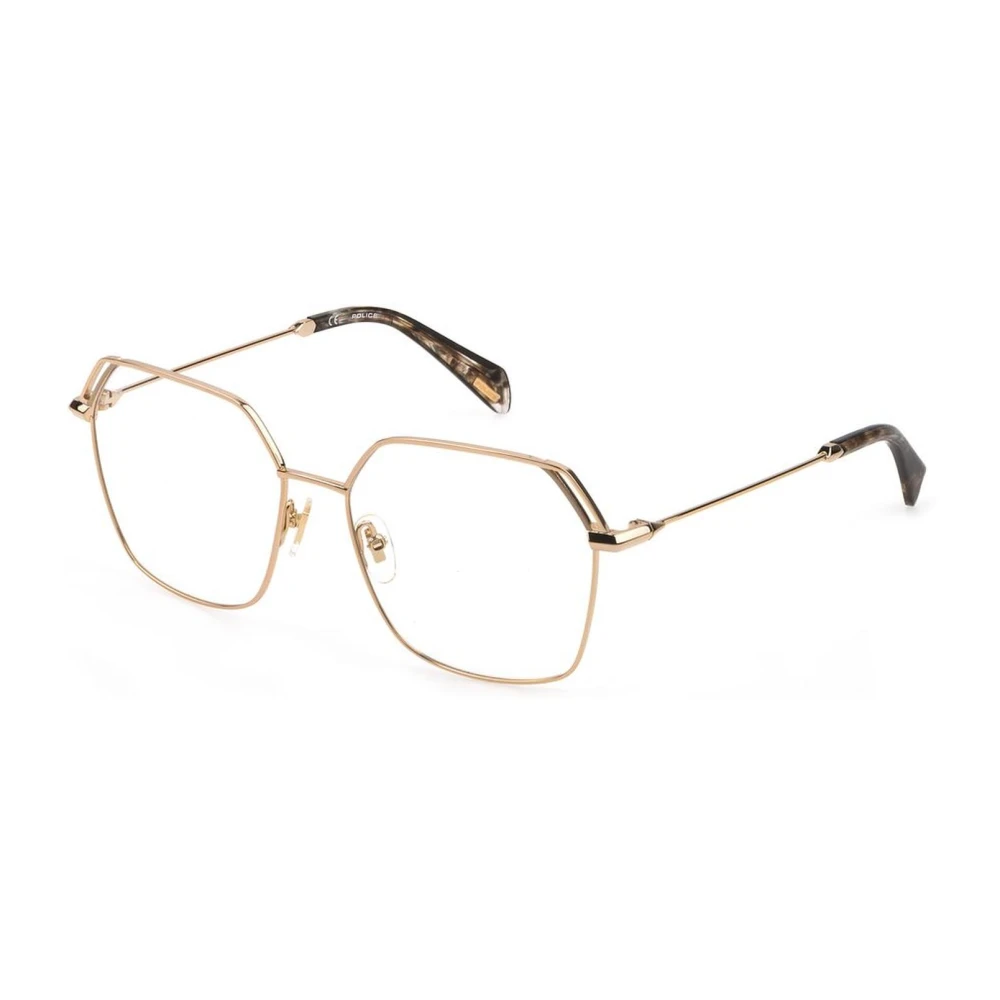 Police Gouden Octagon Damesbril Multicolor Montuur Yellow Dames